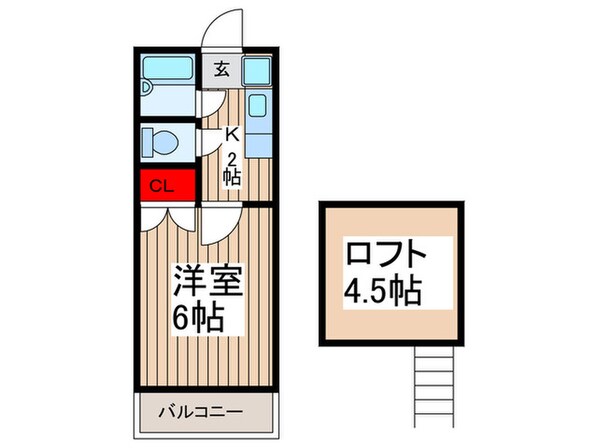 チェリーヒルズの物件間取画像